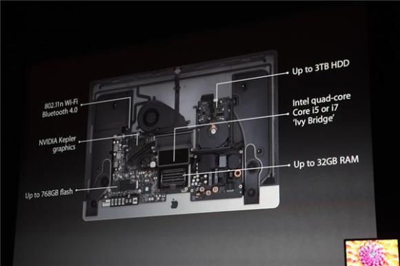 《國際電子商情》蘋果發(fā)布會與傳說中的iPad Mini。強大的NVidia Kepler顯示核心讓新款iMac依舊是很多設(shè)計師的首選工具，ivy Bridge和藍牙4.0也很符合潮流