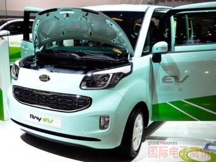 2012年度巴黎車展:韓國車廠KIA的電動小車Ray EV